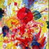 'à chacun et la vie' I - Tuschezeichnung, koloriert - 465 x 465 mm - 22.08.13 